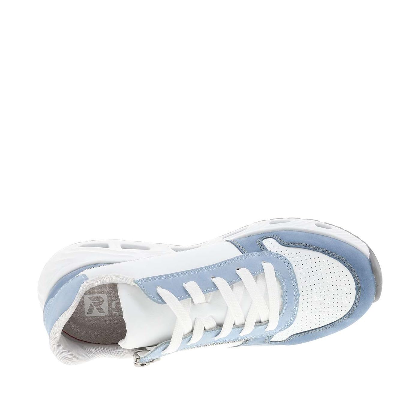 Rieker Damen N5204 Sneaker Low Blau 41 – Bild 2