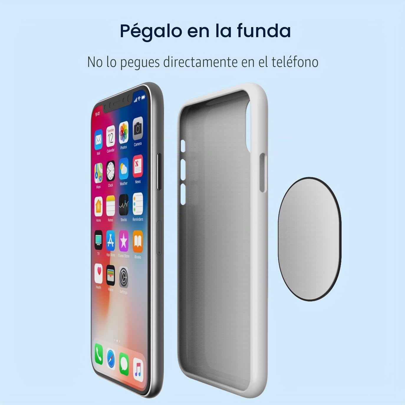 sincetop Soporte movil Bicicleta,adaptadores de Pegamento Adhesive Paste Serie C [1ra Generación / 2da Generación]