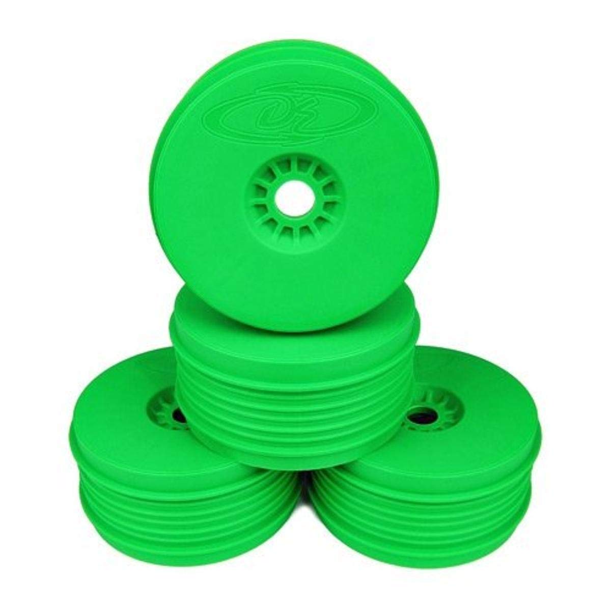 DE Racing PSB8G Speedline Plus Buggy wheels for 1/8 Buggy, Green-image-43