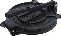 Victoria 6.5 Inch Cast Iron Tortilla Press - Professional Tortilla Roti Quesadilla Maker Made in Colombia