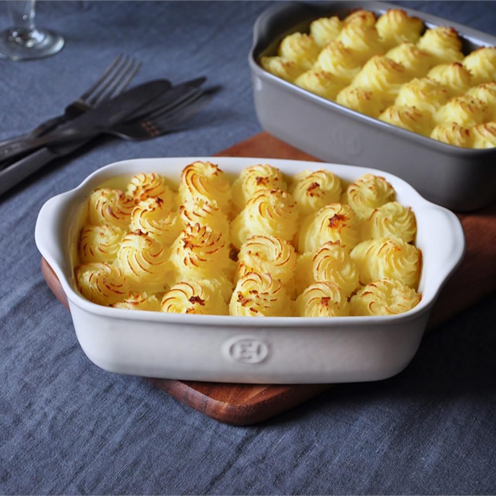 Emile Henry Small Rectangular Oven Dish, Provence Yellow