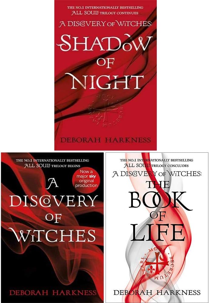 All Souls Trilogy Collection Deborah Harkness 3 Books Set (The Book of Life, Shadow of Night, A discovery of witches​)