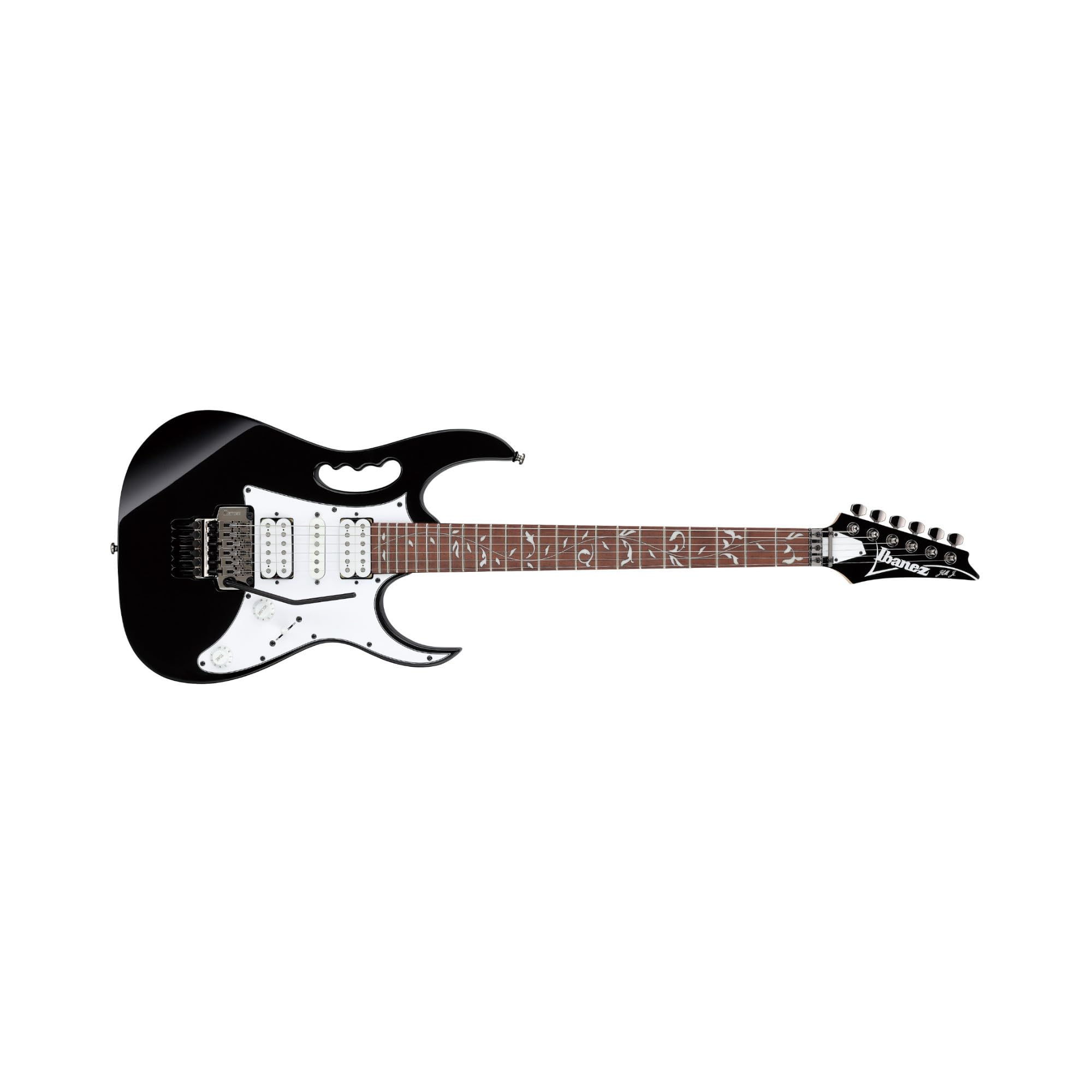 Ibanez JEMJR-BK Steve Vai Jem Jr. Black - Chitarra elettrica