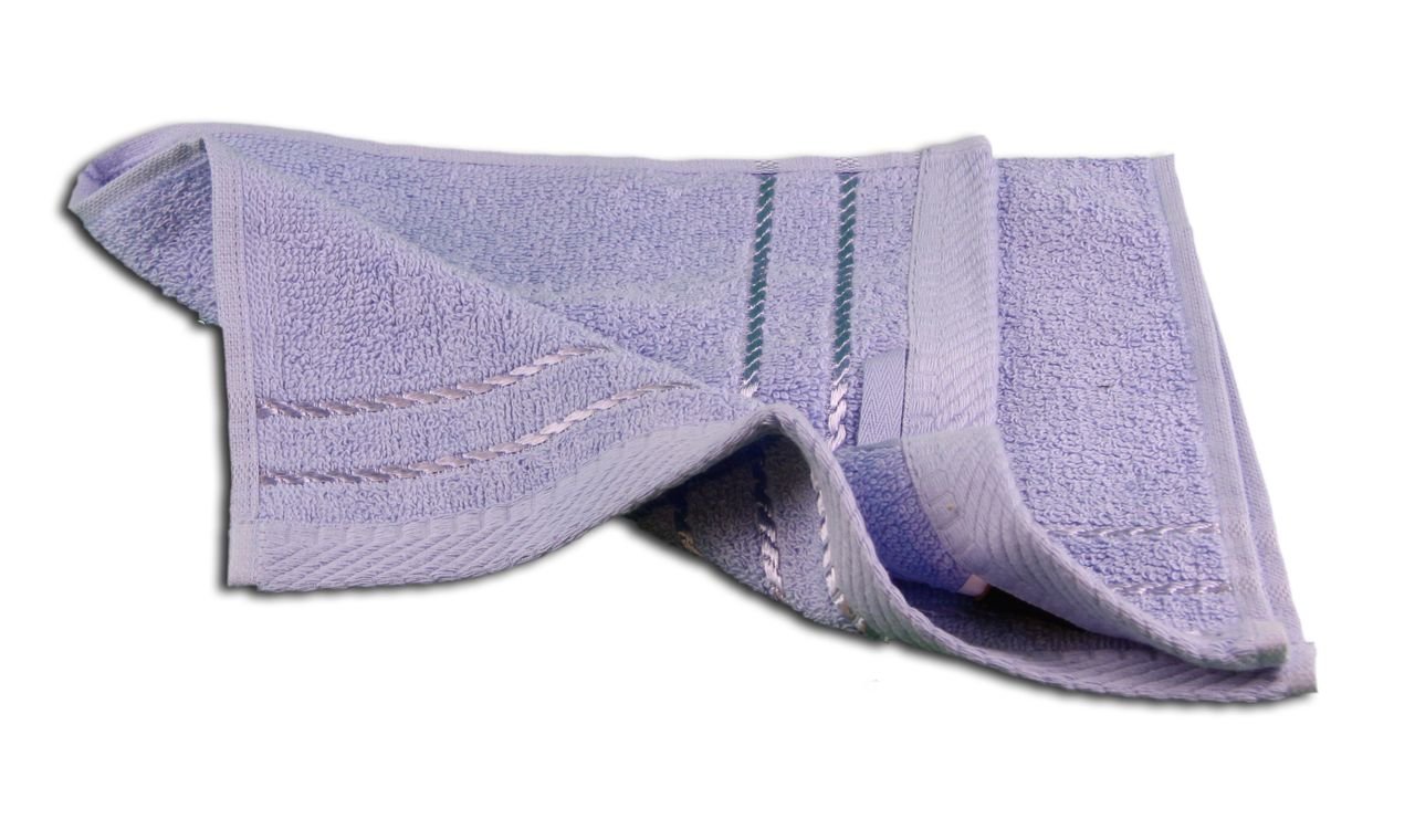 Gözze - Set of 4 Guest Towels, Berlin, 100% Cotton, 30 x 50 cm - Blue - Image 2