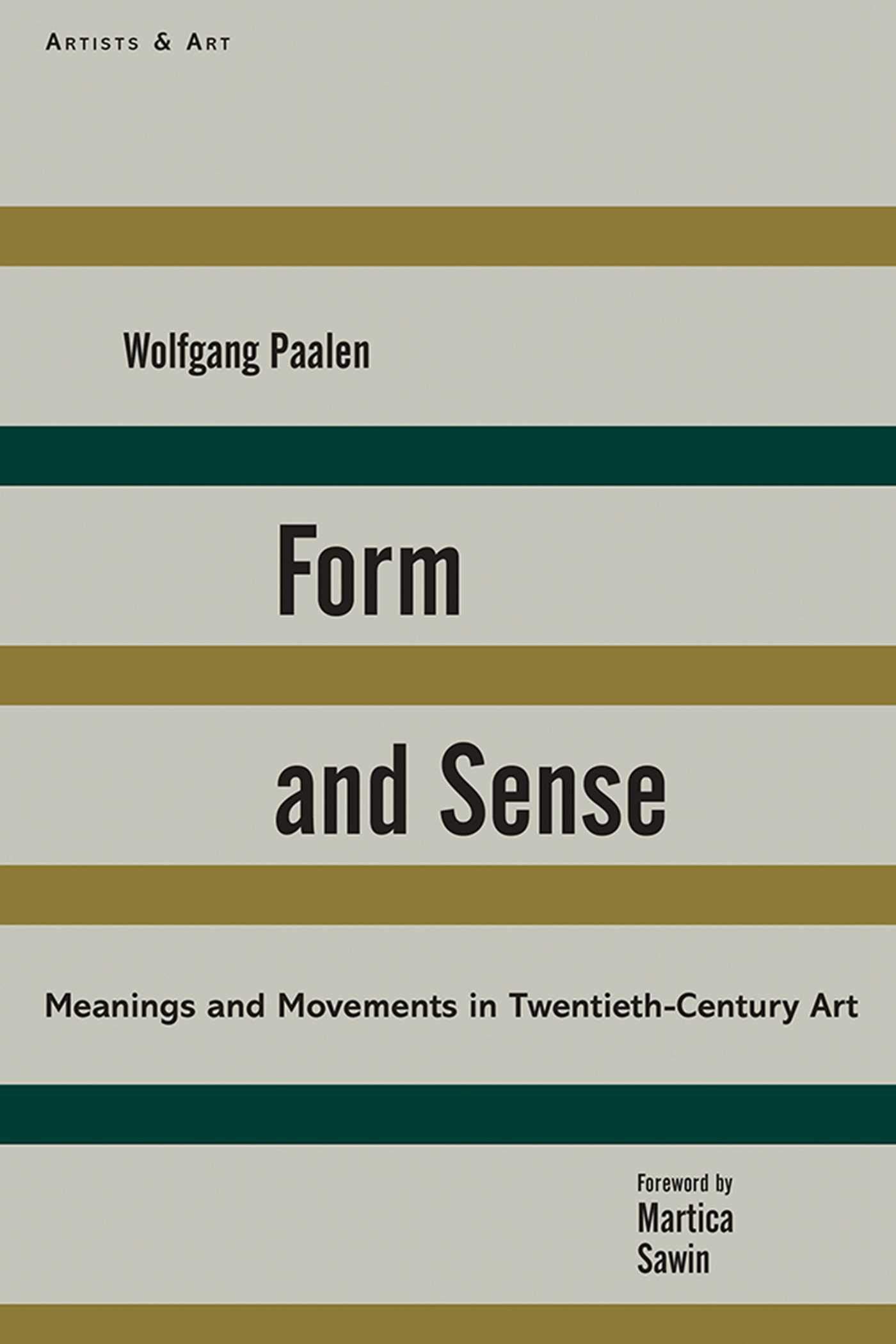 Buy Form and Sense (Artists & Art) — BookShops.in