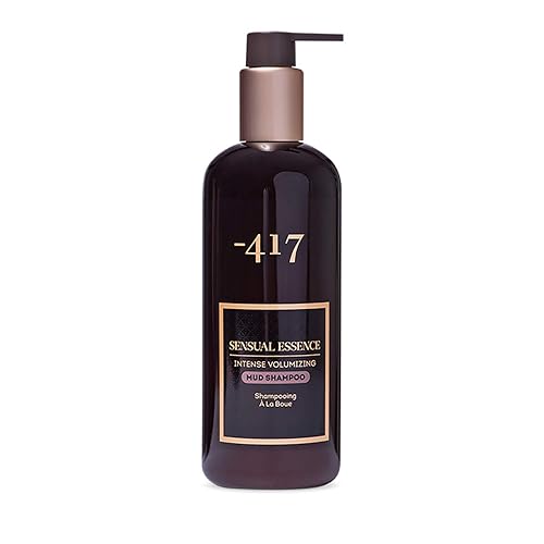 -417 Dead Sea Cosmetics Champú voluminizador de barro  Trata el cuero cabelludo para un cabello saludable y brillante  Repara el daño solar  con