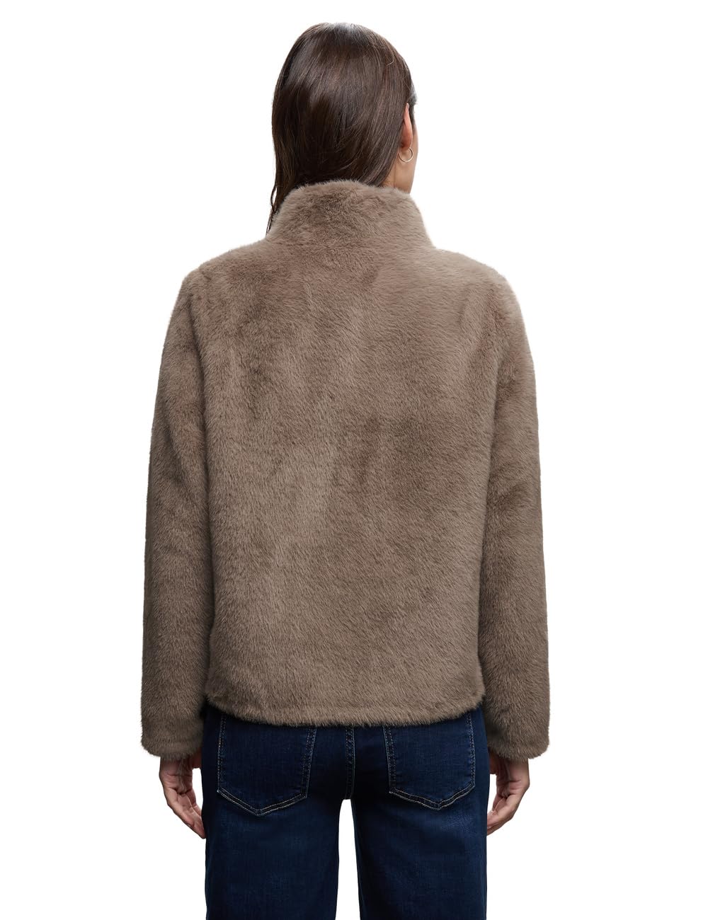 Street One Damen Jacke mit abnehmbarem Kragen