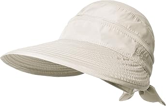 KXF Women's Sun Hat with UV Protection, Foldable Wide Brim Sun Visor Cap with Detachable Top, Topless Summer Hats for Summer Beach Hiking, Adjustable Fit