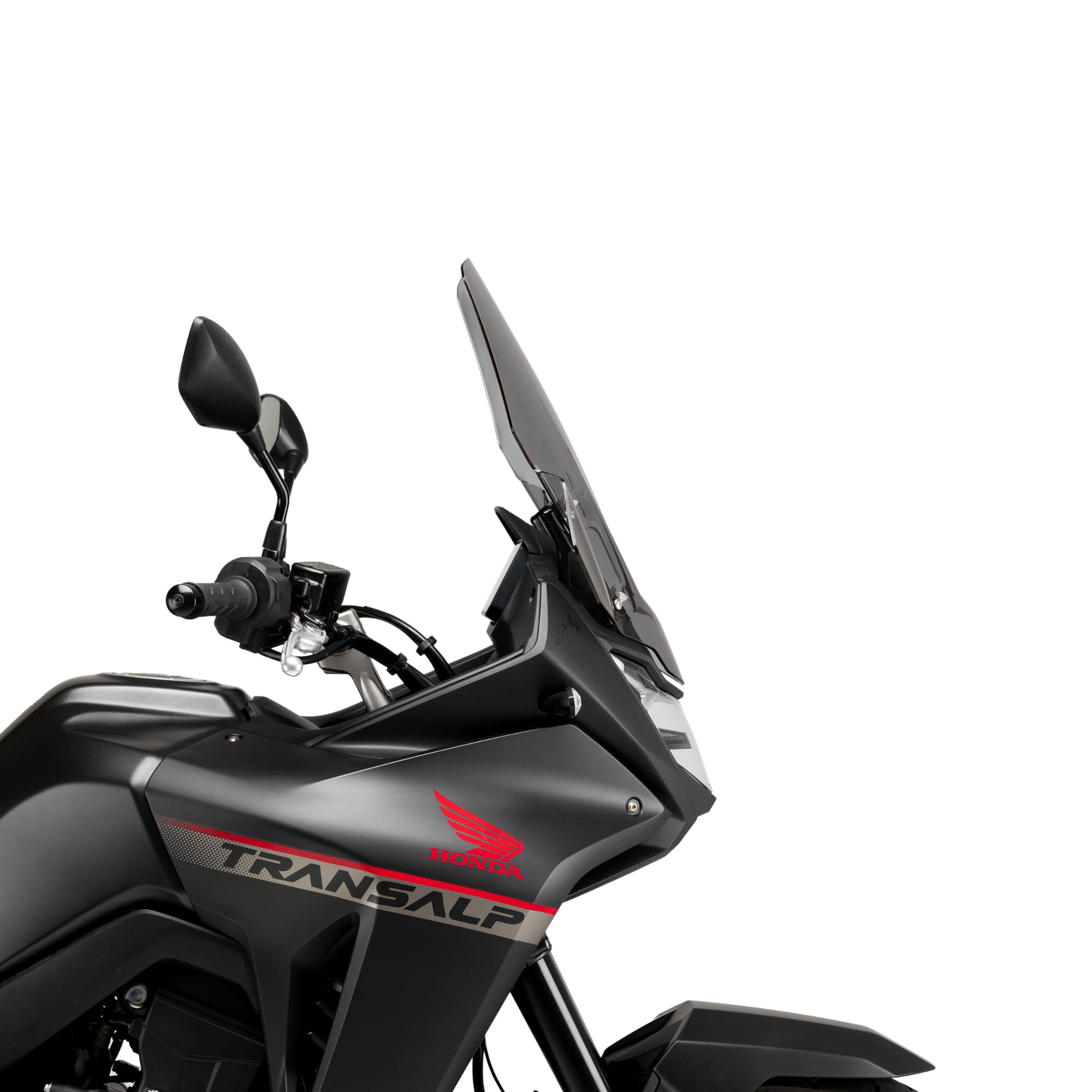 Cupolino Parabrezza Touring Plexiglass JD9 TOURING Fumè Chiaro COMPATIBILE CON Honda XL 750 TRANSALP 2023-2024
