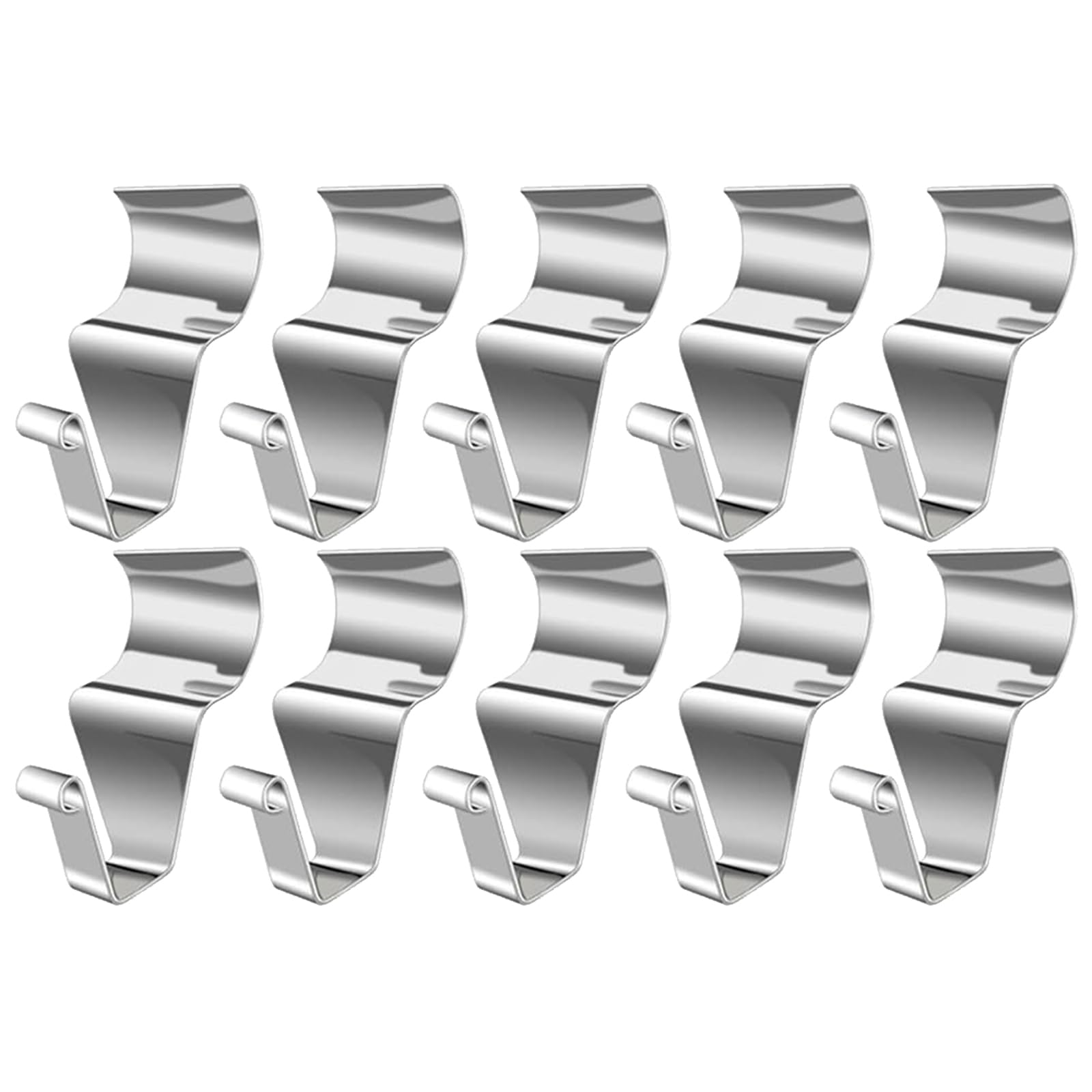Tsophreniq Hanging Steel Clips Functional Outdoor Hanging Siding Hooks Space Saving Hook for Organizing Clothes Outdoor Hooks