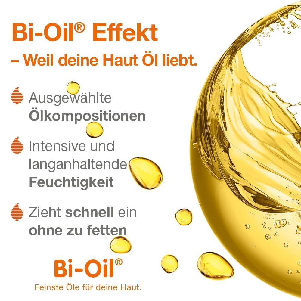 Bi-Oil Olejek do Pielęgnacji Skóry Produkt do Pielęgnacji Blizn i Rozstępów - 60 ml