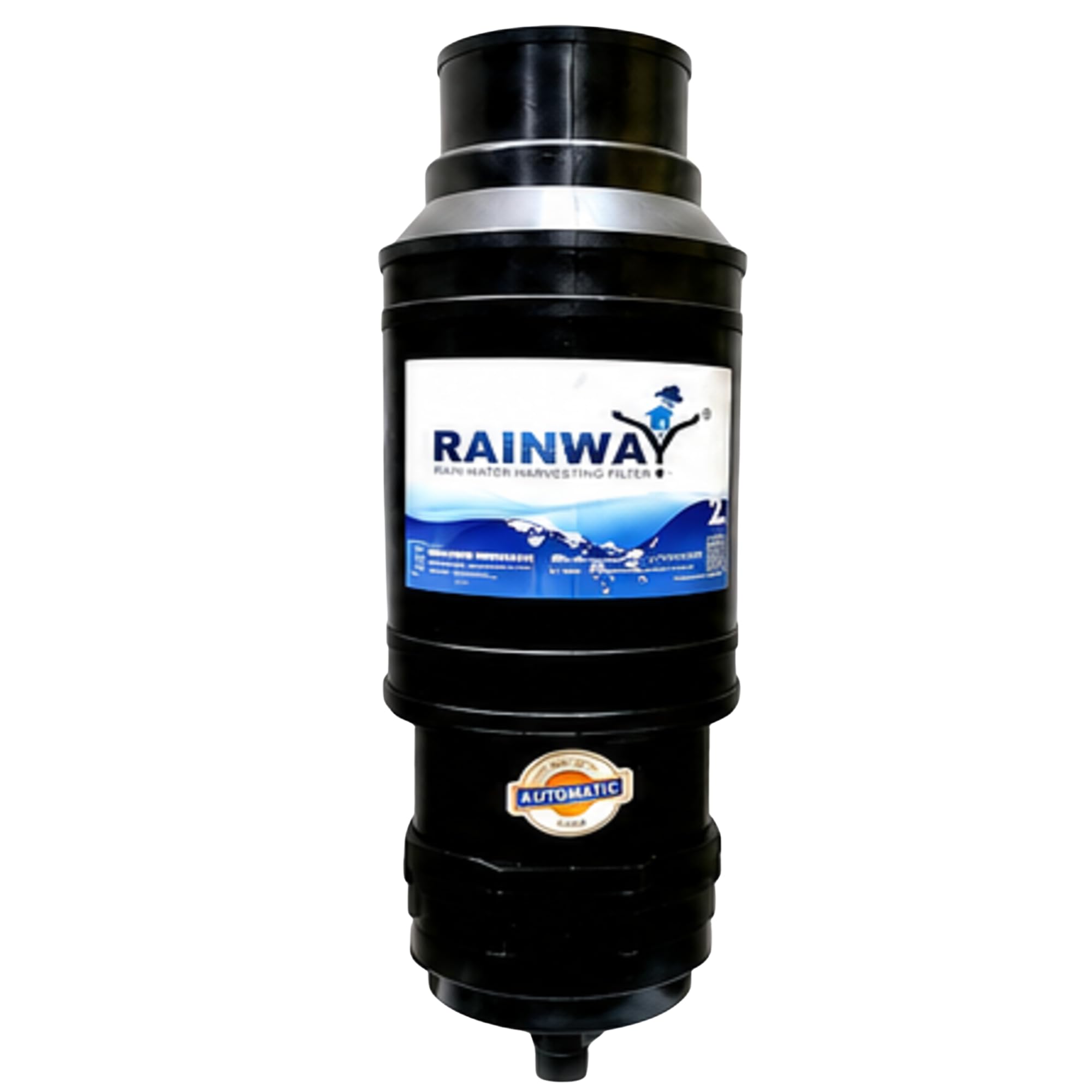 RAINWAY Rain Water Harvesting Filter 110mm 4 Inch with Activated Carbon Roof Rainwater Filter Self-Cleaning Rain Water Filter for Homes Villas Apartments Industries & Farms 10Years Warrenty-picture-16