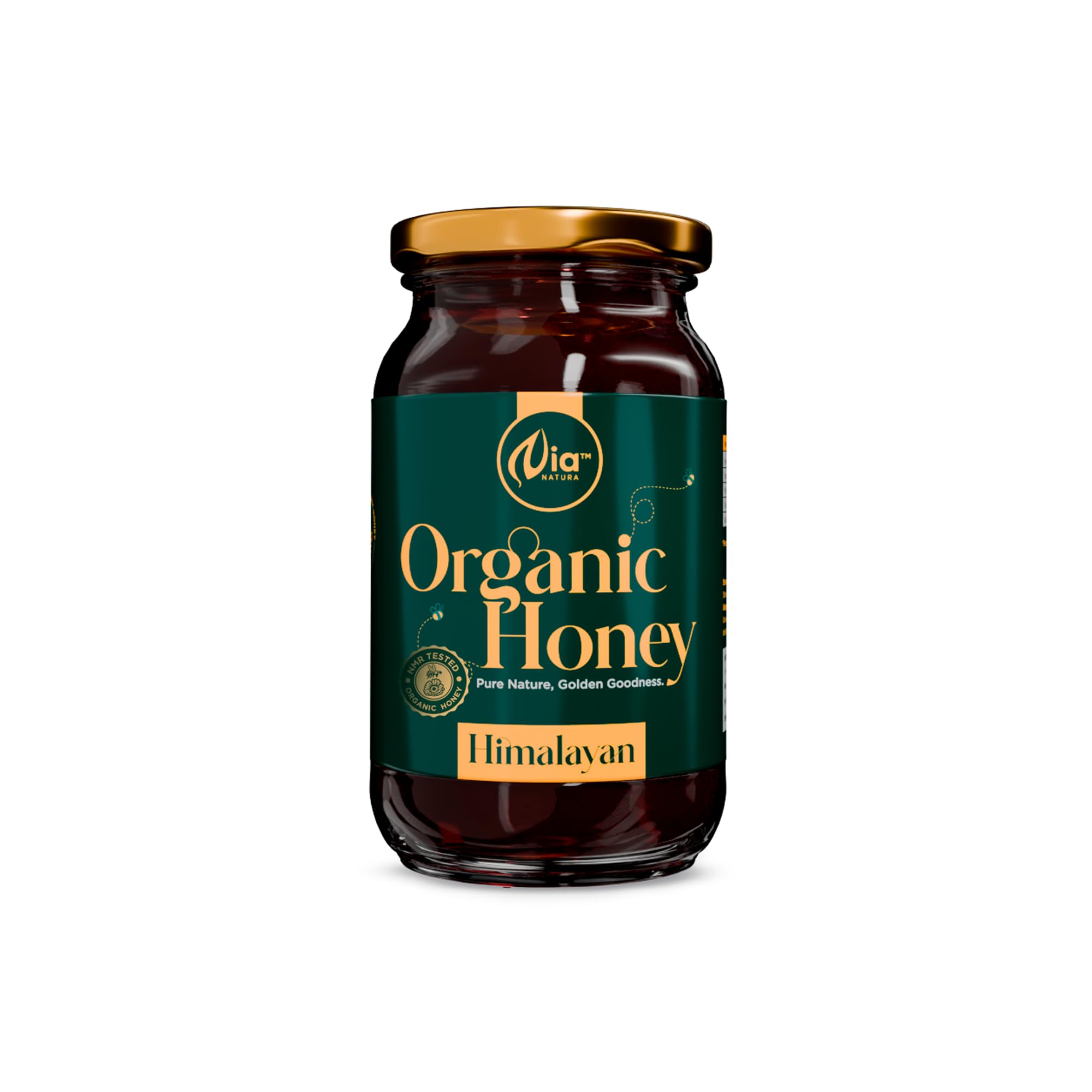Nia Natura Himalayan Honey 500gm | 100% Pure Raw Honey in Glass Jar-image-7