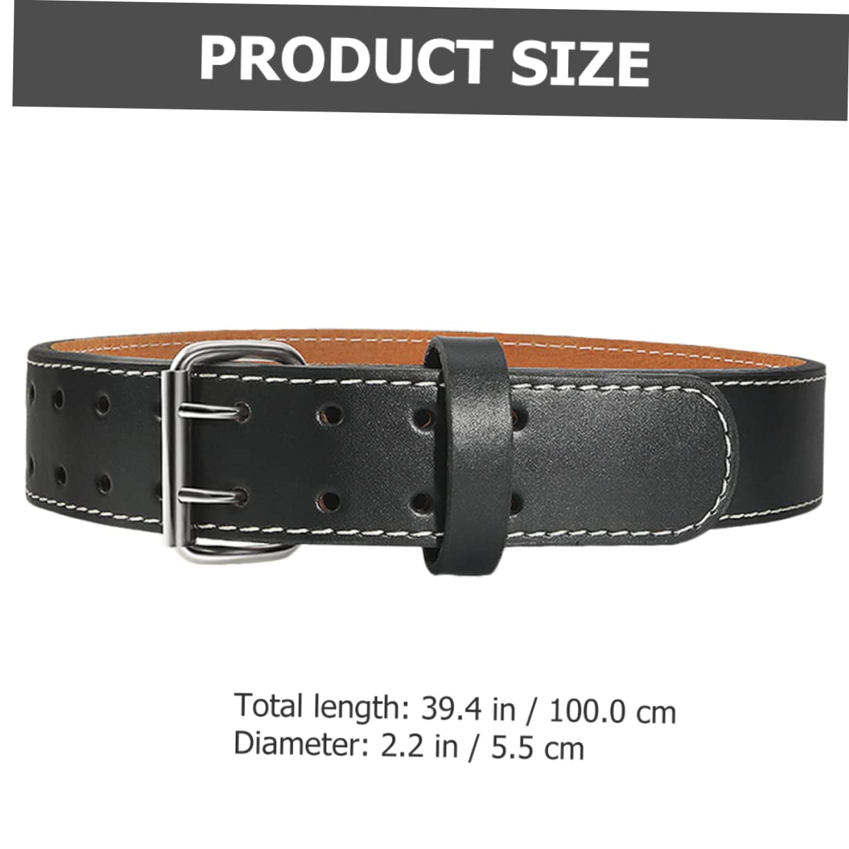 Ipetboom Fitness Waist Belt Men's Back Support Lumbar Support Belt Weight Lifting Girdle Belt Ergonomic Fit