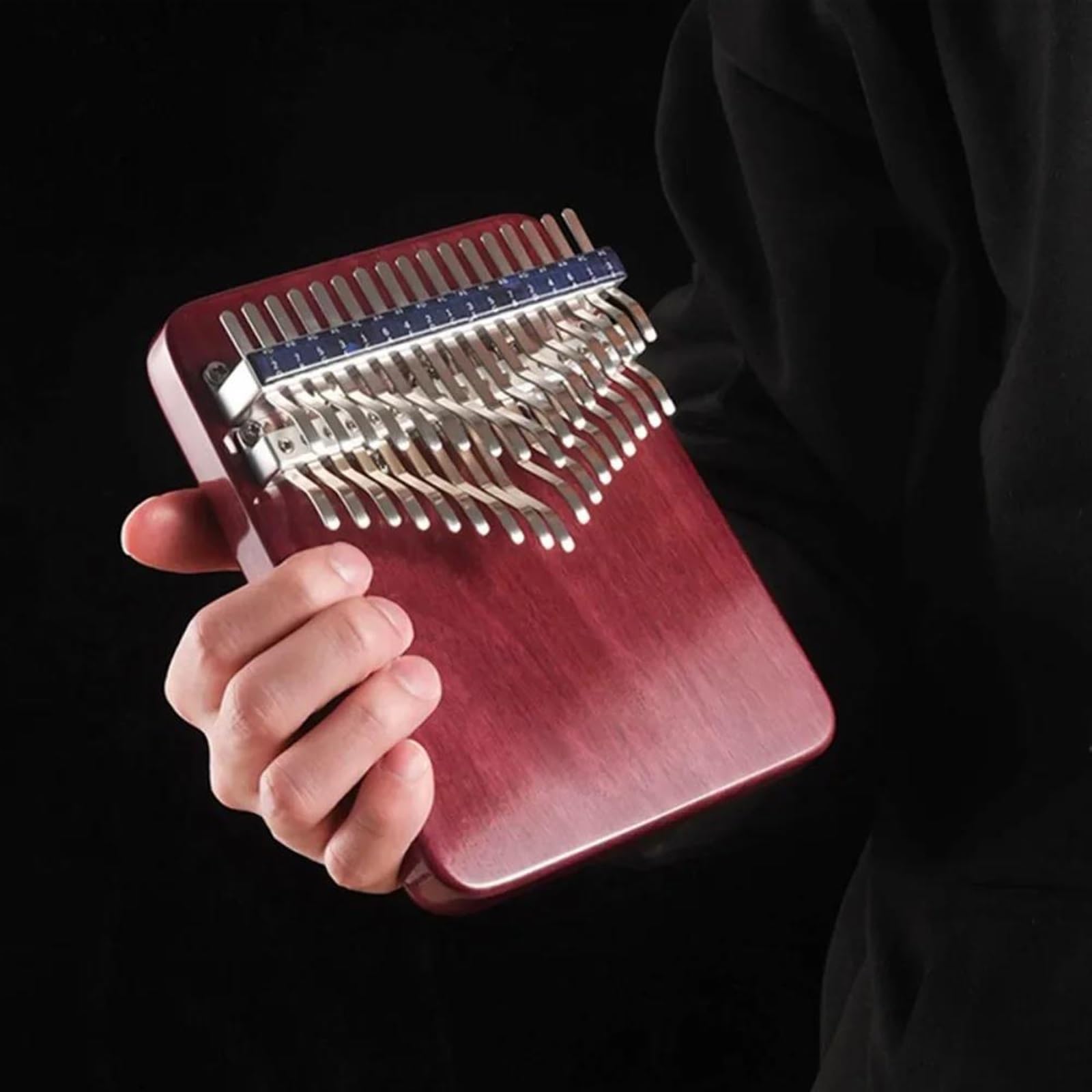 Pianino Kciukowe Kalimba 34 Klawisze C Nuta Kalimba Klawiatura Muzyczna Kalimby Dla Inicjatorów Przenośna Skala Pianina Palcowego Instrumenty Muzyczne
