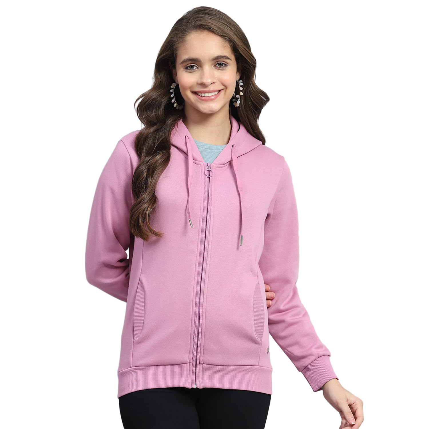 monte carlo Women's Polyester Blend Hooded Sweatshirt-picture-16