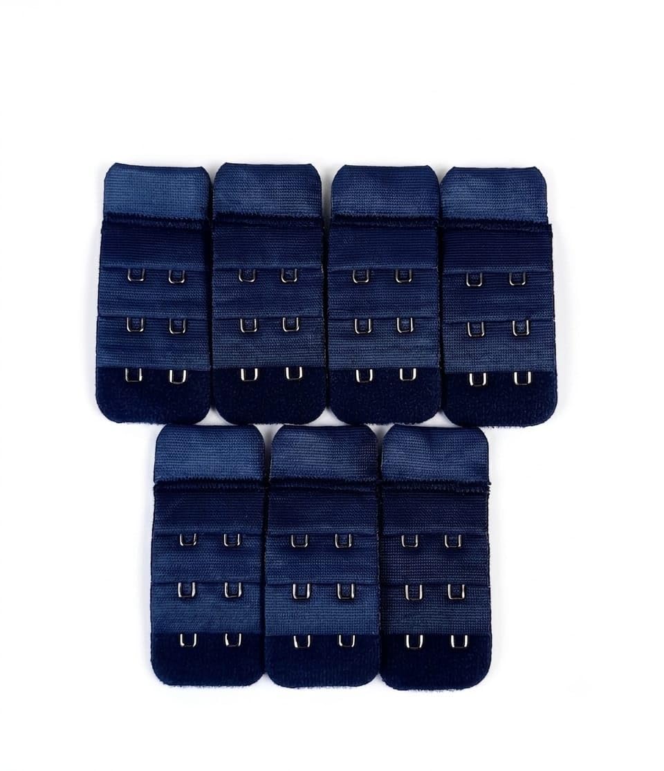 prylon Bra Extender, Navy Blue,Extension, Set of 7-picture-52