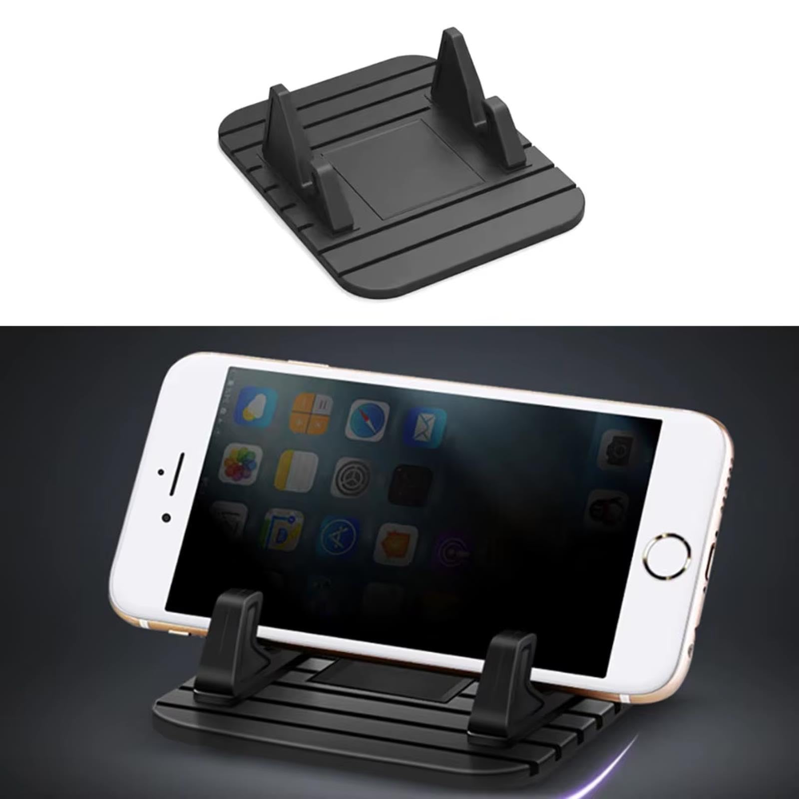 Soporte Teléfono Salpicadero Alfombrilla Silicona Accesorios Coche