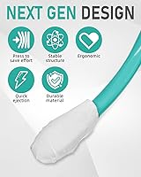 Vista 3 de Juego de limpiaparabrisas de largo alcance, incluye 2 ayudas de inodoro para herramienta de limpieza y cepillo de baño de mango largo, ayuda