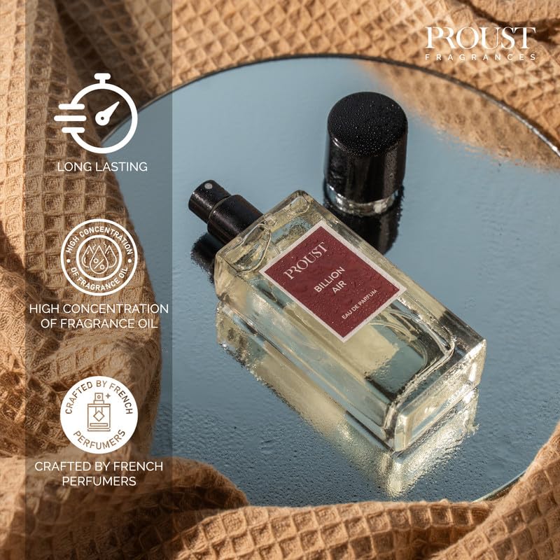 Image of Billion Air 12-Hour Long Lasting Perfume 100ml Eau De Parfum (EDP) | Premium Fresh Aqua & Sea Water Fragrance for Men & Women | Lavender & Cedar | Office Wear | Success Scent