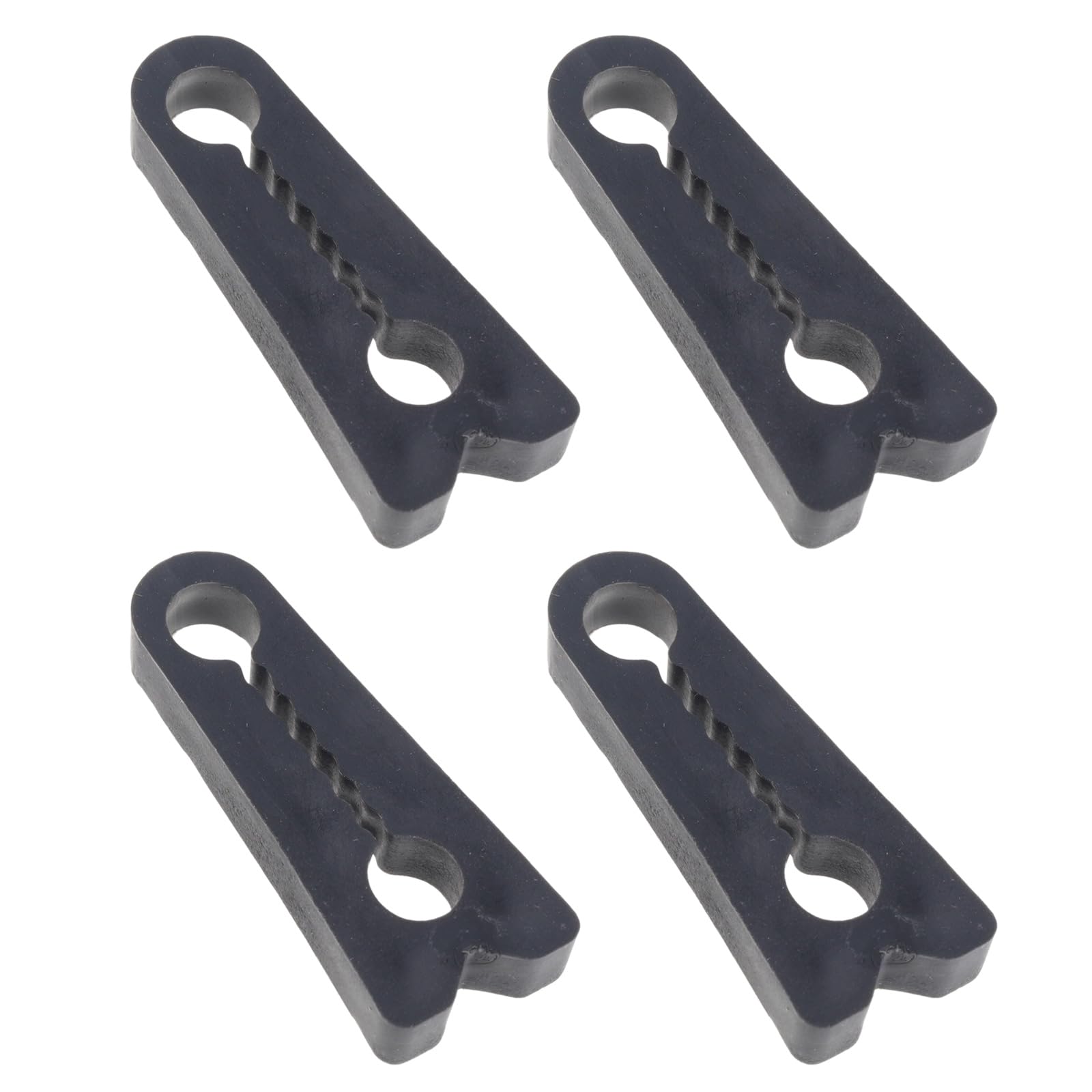 4Pcs Car Door Buffer Silicone Shock Absorbing Pads for Locks Scratches Reduce Noise Car Sound Deadener Damper Buffer