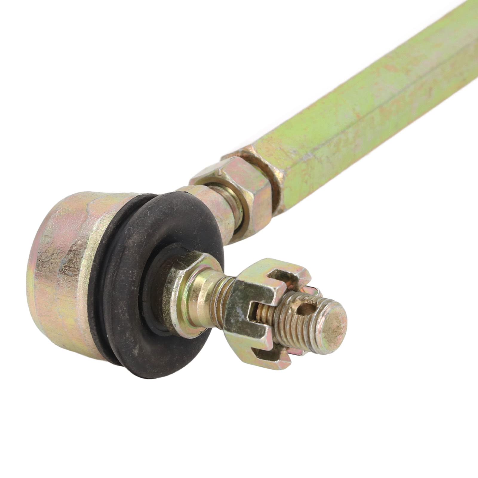 Rotule de Biellette de Direction, 2 Pièces 250 Mm Rotule Biellette 10 Mm Filetage Alliage D'acier pour 125 Quad Dirt Bike ATV Go Kart