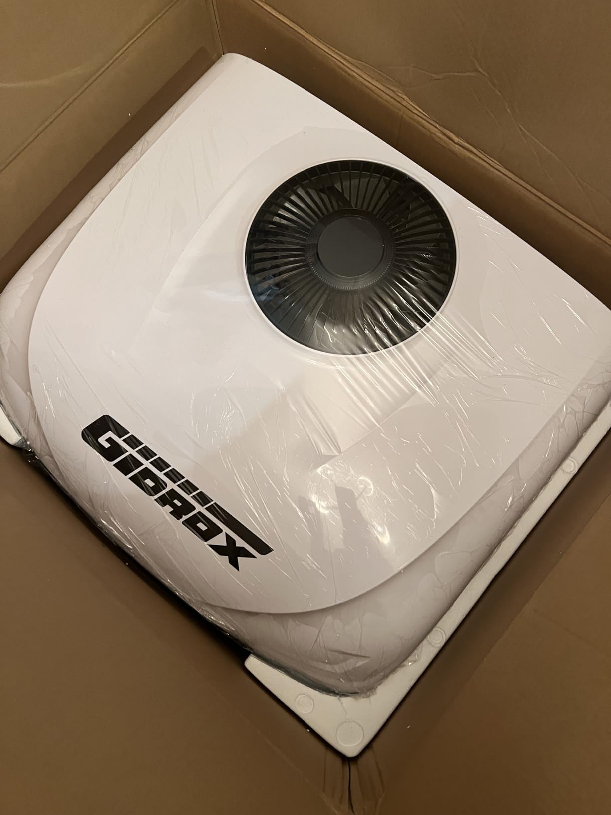 Gidrox 12V RV air conditioner cooling heating and airflow ratings