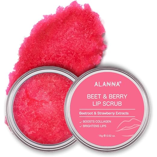 Beet & Berry Lip Scrub - Gentle Exfoliation