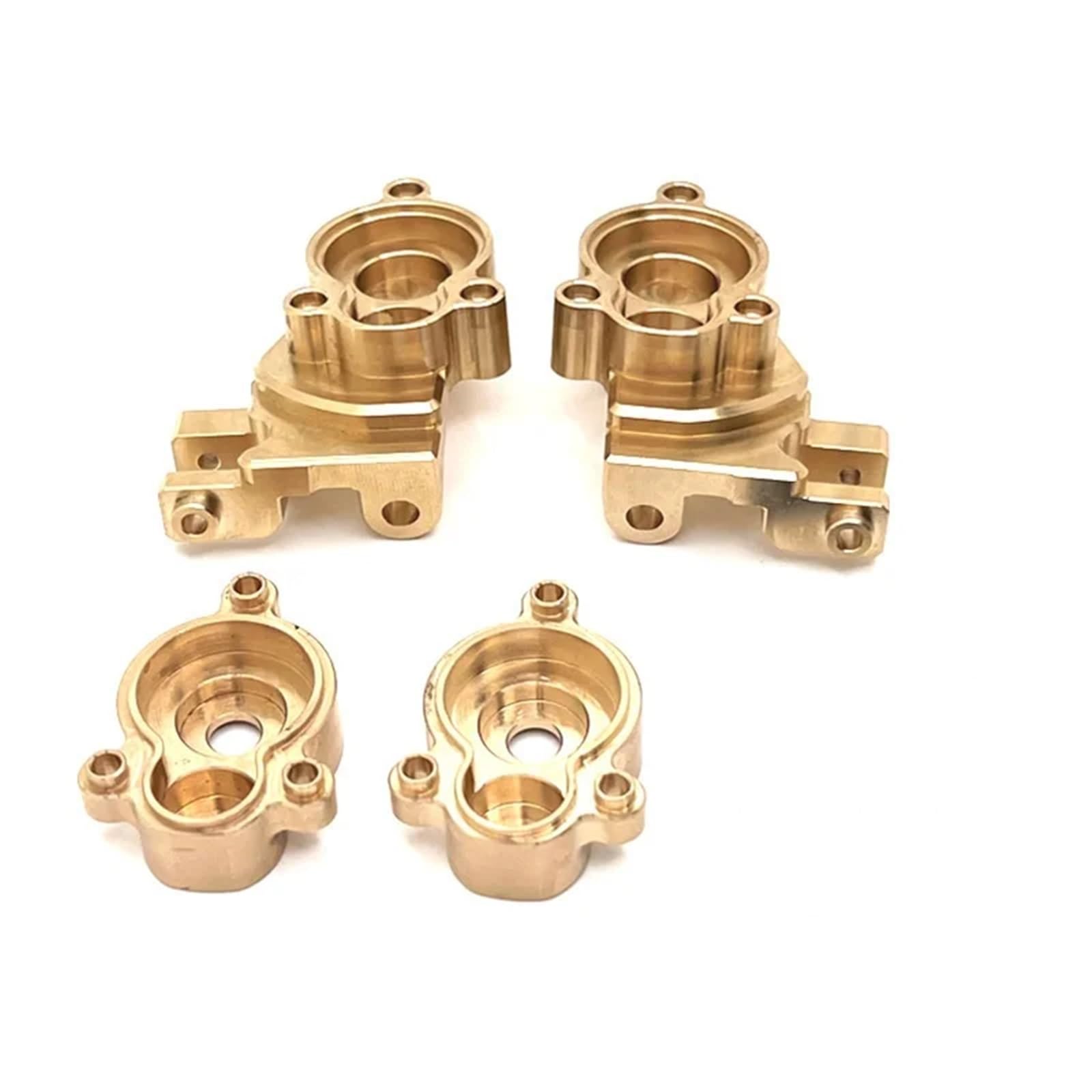 Für YK4106 YK4107 1/10 Fernbedienung Fahrzeug Messing Vorderachse Lenkung Tasse Getriebe Abdeckung Upgrade Teile RC Zubehör