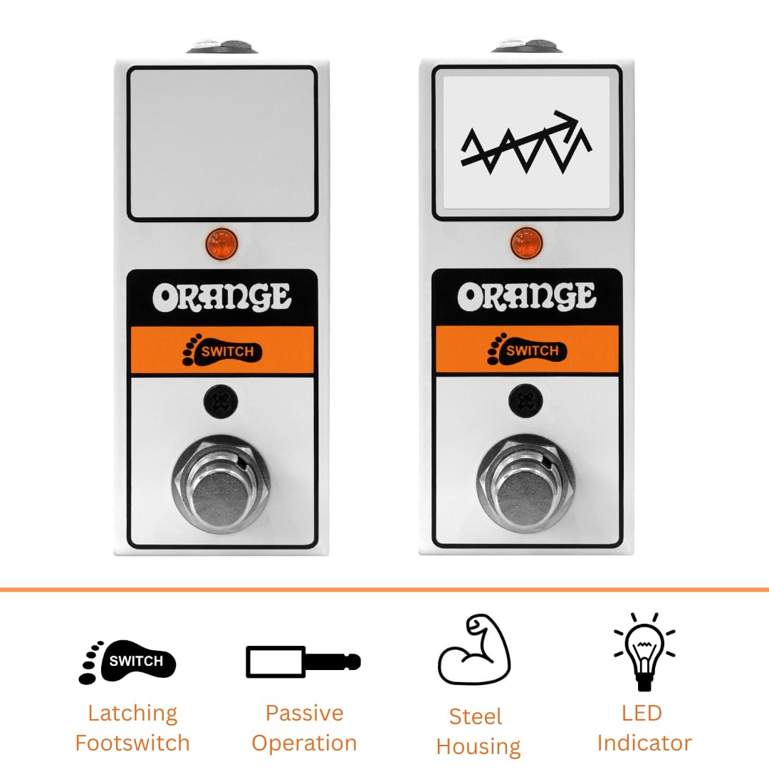 Amazon | Orange オレンジ FS1 mini フットスイッチ ラッチタイプ
