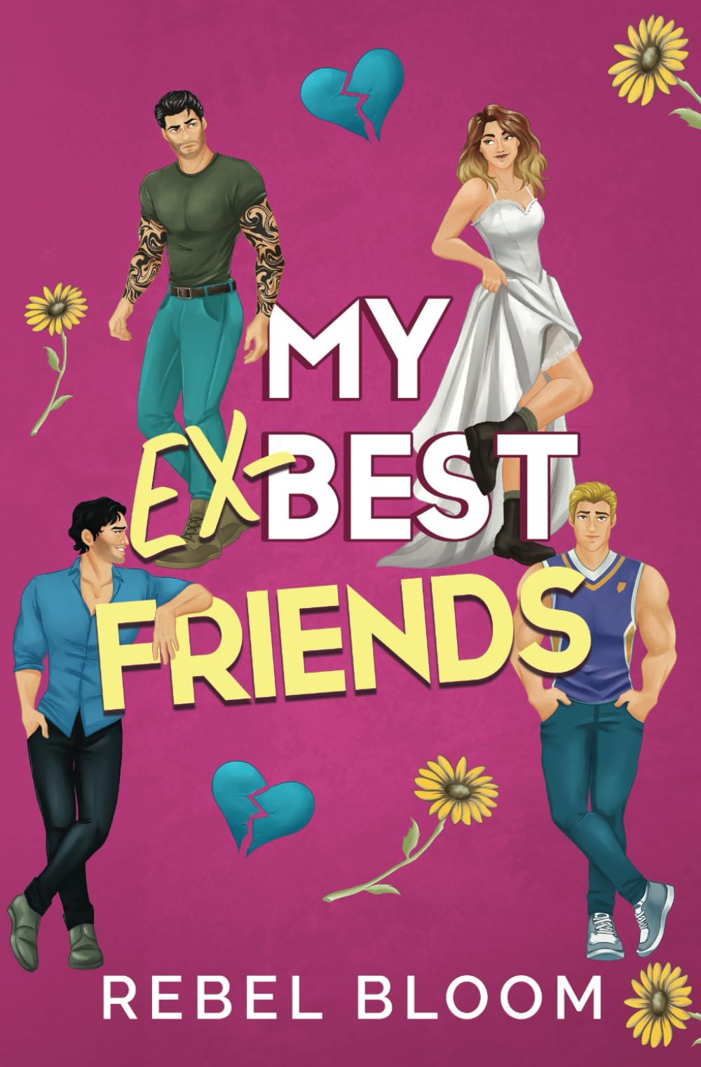 My Ex-Best Friends: A Spicy Contemporary Reverse Harem Romance (Ex Marks the Spot)