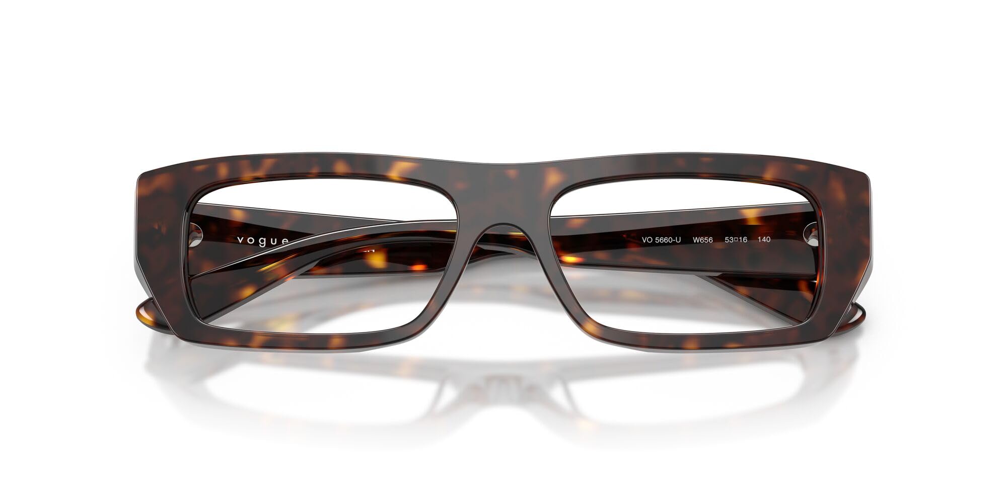 Vogue Eyewear Vo5660u Vo5660u Rechteckige Brillenrahmen für verschreibungspflichtige Brillen für Damen