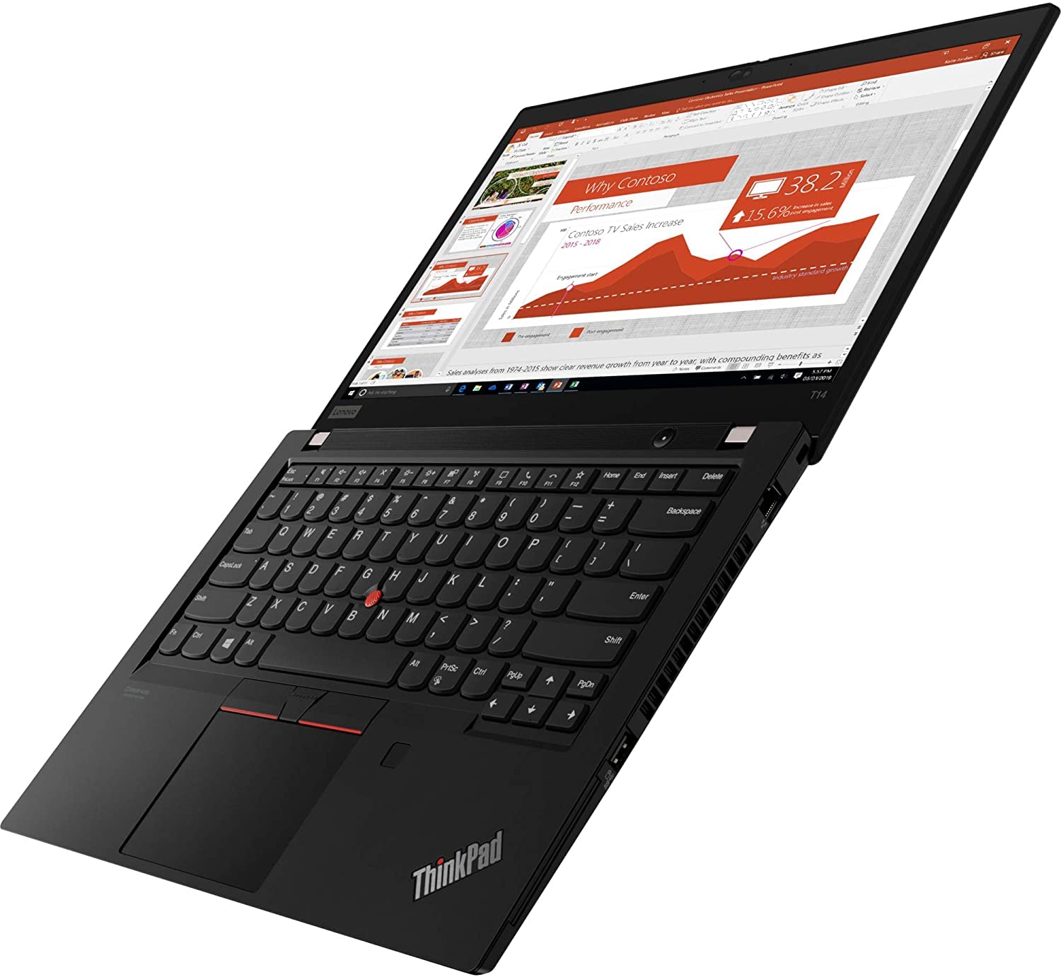 Lenovo ThinkPad T14 Gen 1, 32GB DDR4, 2TB NVMe, Touchscreen Laptop
