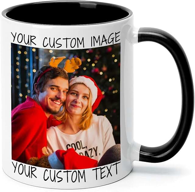 Ship Next Day Custom Mug Design Your Own Photo