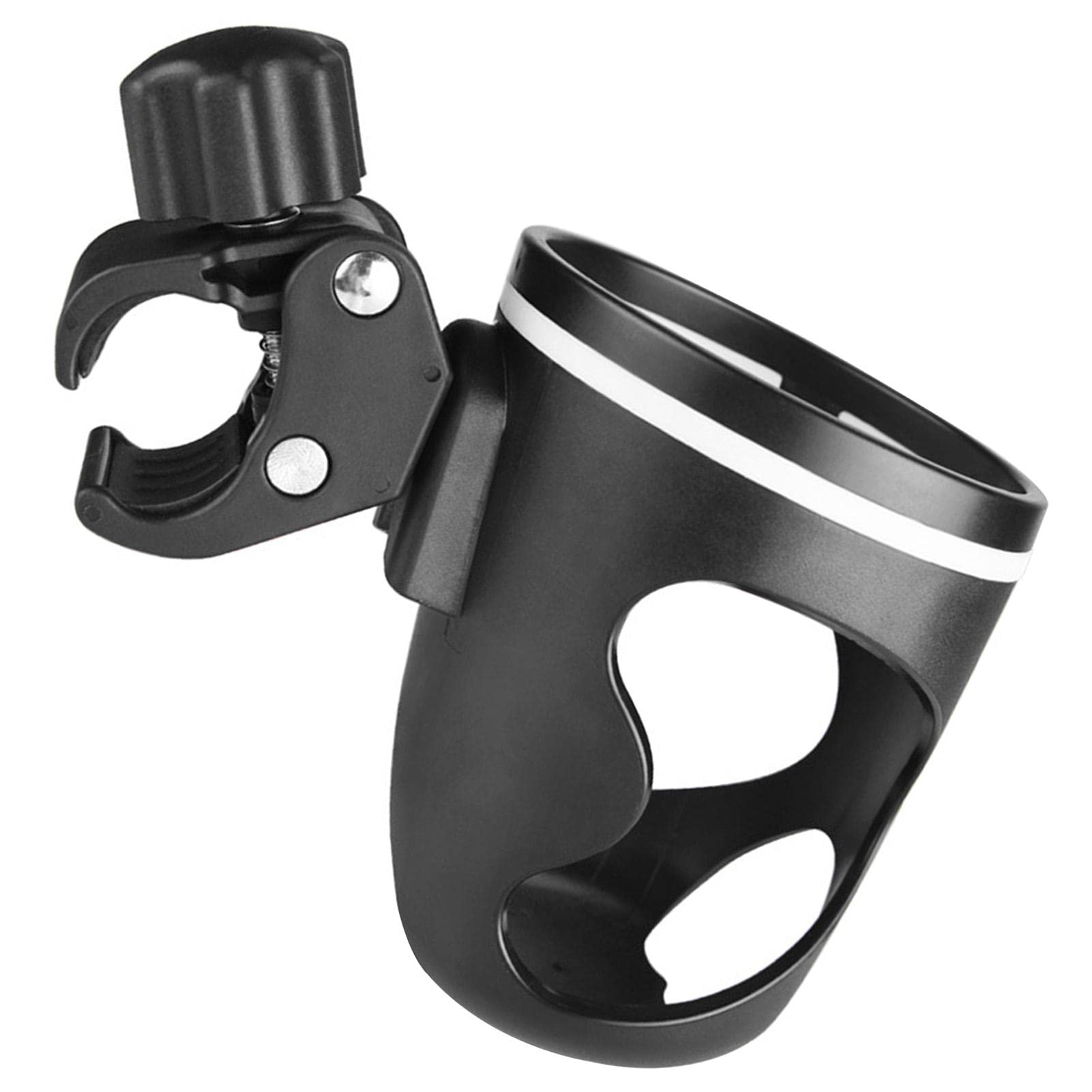 Keptfeet 5 Portabicchieri per Passeggino - Portabevande 2 in 1 Regolabile | con Supporto per Telefono,Portacellulare Universale 2 in 1 per Passeggino, Bici, Sedia a rotelle, deambulatore, Scooter