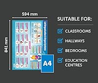 Vista 3 de Daydream Education Póster de organización celular y sistemas de órganos, tamaño extragrande, 33 x 23.5 pulgadas, papel brillante, decoración de aula
