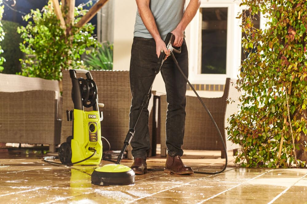RYOBI - Nettoyeur de Surfaces 25 cm pour nettoyeurs Haute Pression électriques RY100PWA / RY110PWA / RY110PWA-P / RY120PWA / RY130PWA / RY130PWA-P / RY140PWA-P / RY150PWA - RAC772