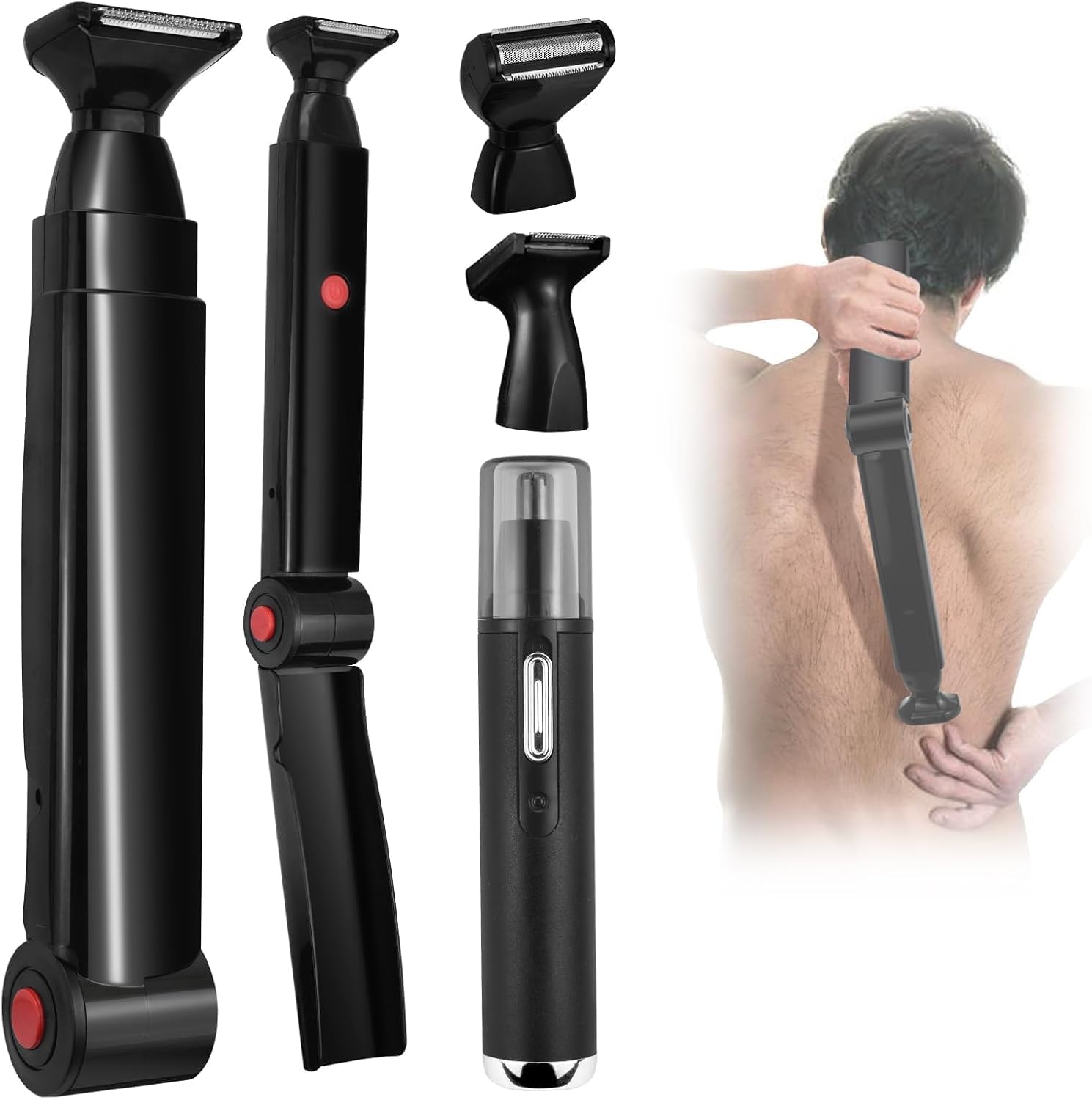 Men's Back Shavers for Men Long Adjustable Handle
