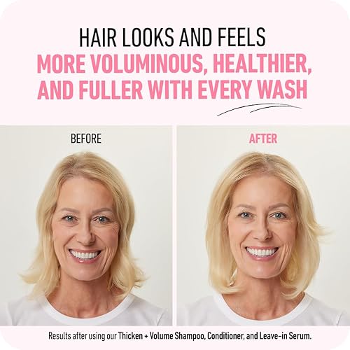 Miniatura 4 de Champú y acondicionador engrosador para el crecimiento del cabello con biotina de Boldify