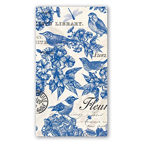 Michel Design Works Hostess Napkins, Indigo Cotton