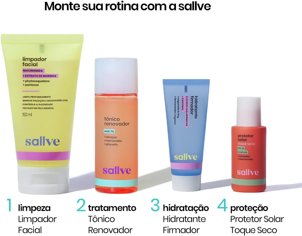 Sallve Tônico Renovador 120Ml - Aha 7%