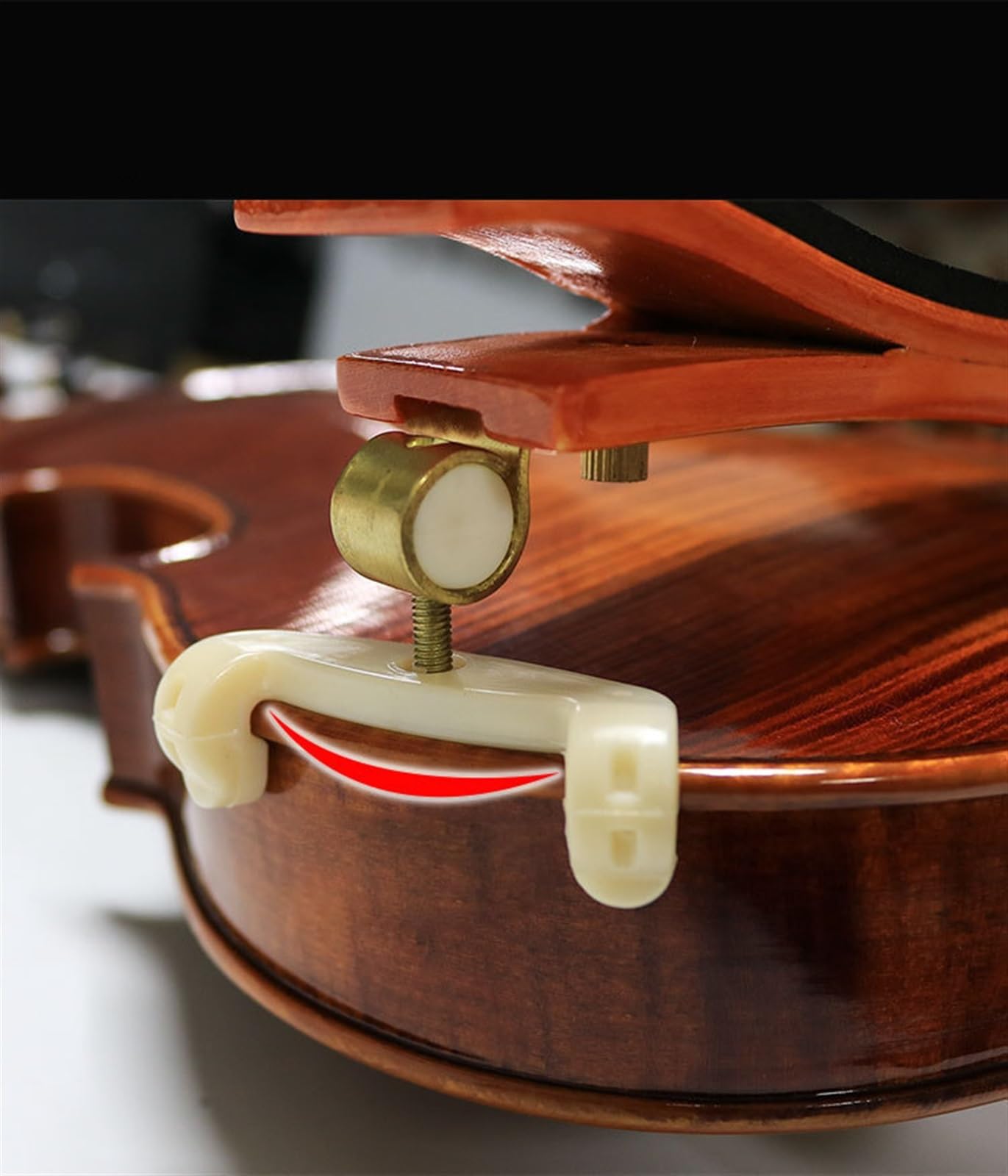 Soporte de hombro para violín Reposapiés para violín, reposapiés para violín, almohadilla suave para mejillas, 1/2, 3/4, 4/4, esponja de arrastre para hombros, accesorios para almohadilla de Piano (C
