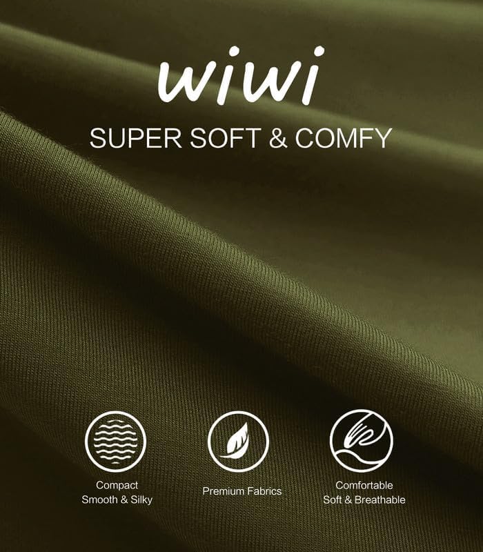 WiWi Lightweight Pajamas Sets for Women Short Sleeve Top with Long Jogger Pants Sleepwear Set Lounge Pjs S-XXL - Image 6