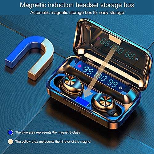 lifcasual F9-9 / F9-10 Fones de ouvido BT Fone de ouvido sem fio 9D Estéreo Som Redução de Ruído À P