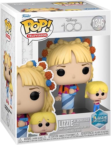 Funko Pop! Television: Disney 100 Lizzie with Monologue Lizzie Collectable Vinyl Figure