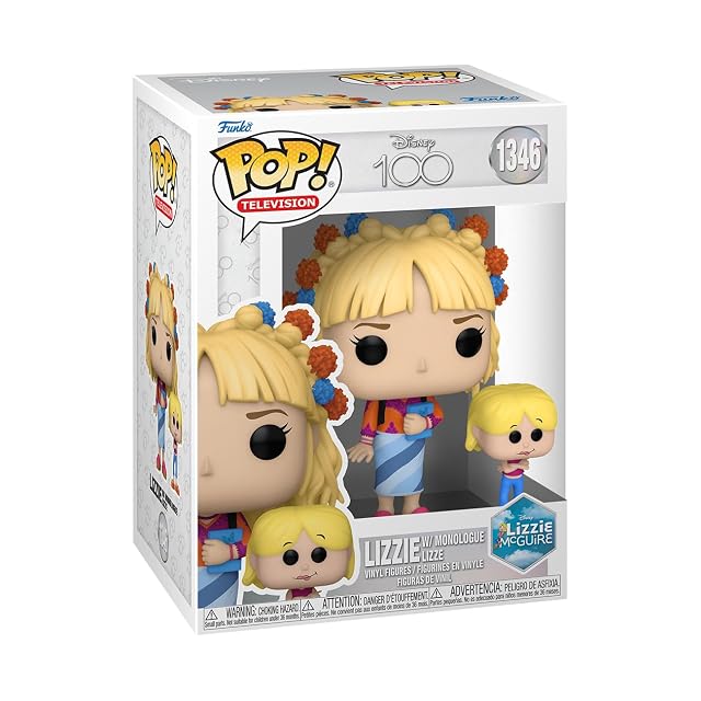 Funko POP! & Buddy: Lizzie McGuire - Lizzie - Disney - Figuras Miniaturas Coleccionables Para Exhibición