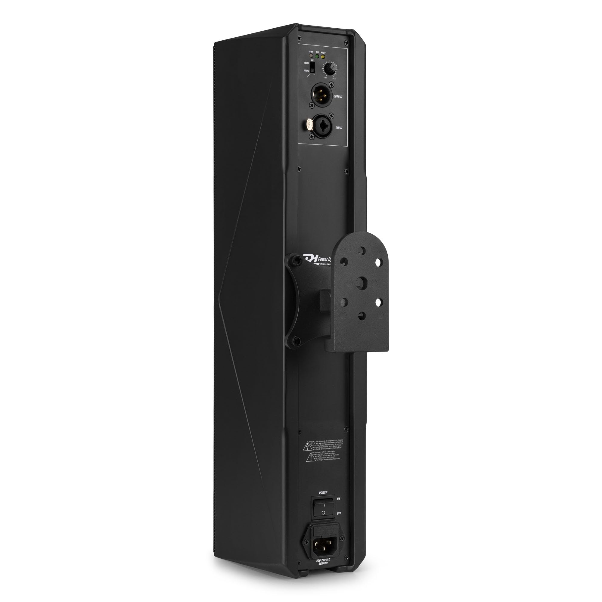 Power Dynamics PDCS403A PA Anlage – 260W Aktiv Lautsprecher – 4X 3 Tieftöner & 1" Neodym-Hochtöner – PA System mit Verstärker, DJ Lautsprecher, PA Lautsprecher Aktiv, Musikbox Groß – Schwarz