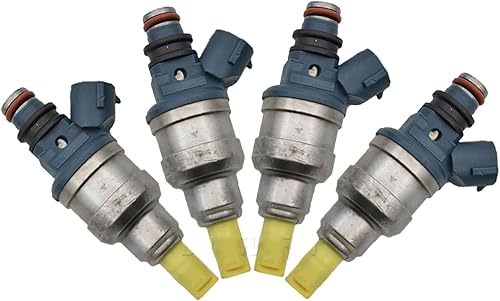 for Mazda MX 6 626 1993 1994 1995 1996 1997 1998 1999 2.0L L4, for Ford Probe, 4PCS Fuel Injectors OEM INP480 INP480
