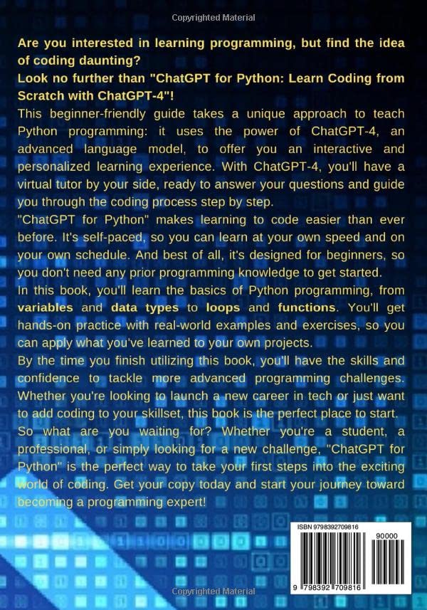 Miniatura 2 de ChatGPT for Python Learn Coding from Scratch with ChatGPT-4