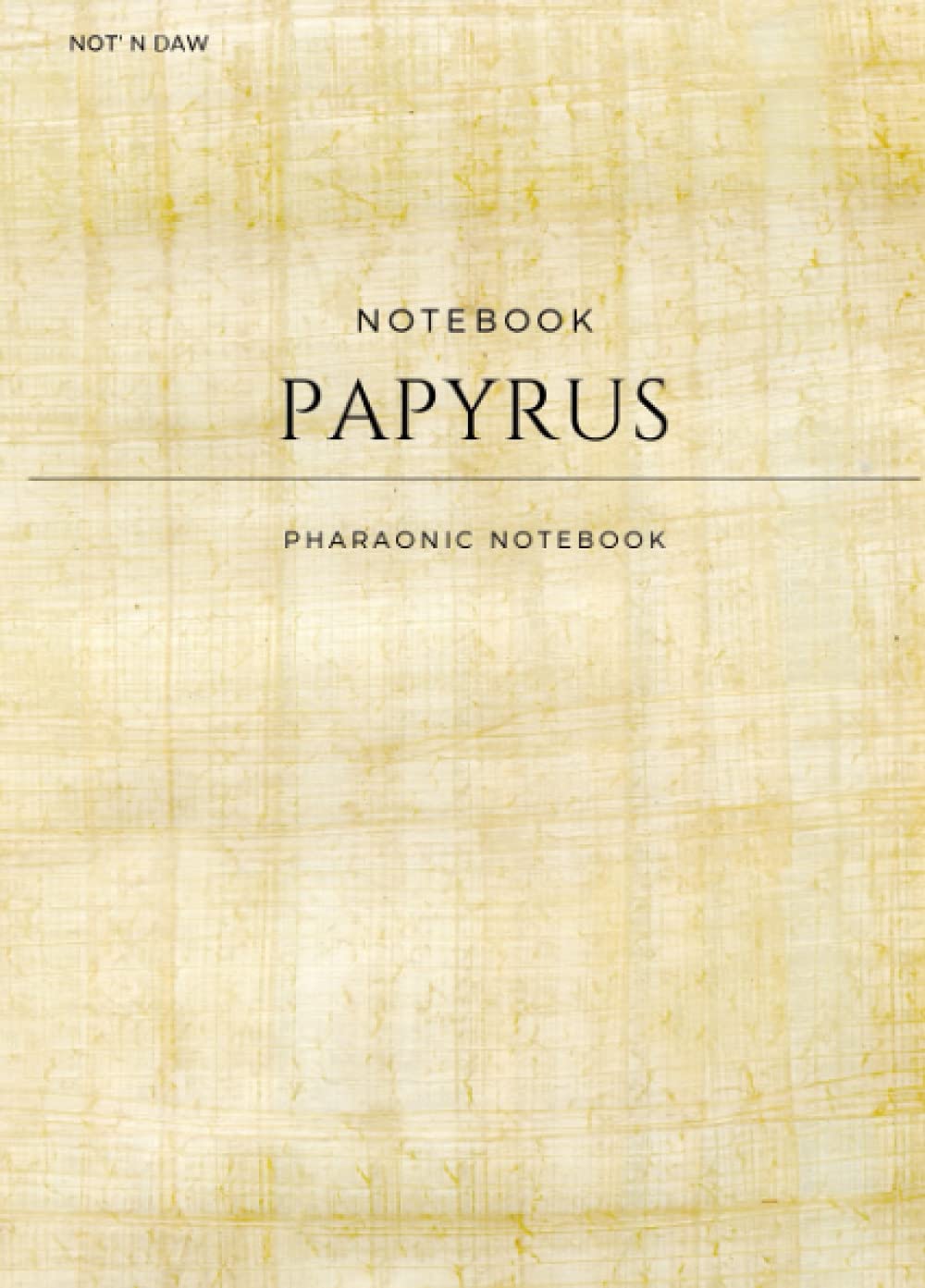 Notebook Papyrus, pharaonic notebook: Papyrus printed notebook, 100 pages, 6x9